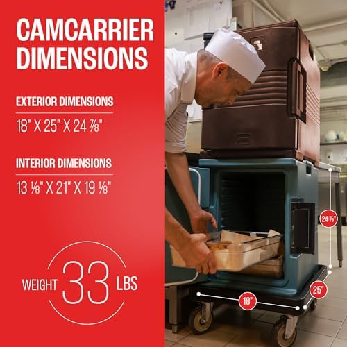 Insulated Food Pan Carrier - Hotbox for Catering & Transport - UPC400 Series (Slate Blue), alternate view 4