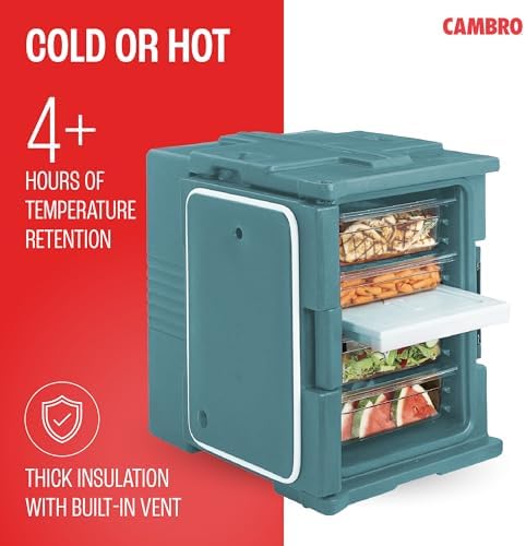 Insulated Food Pan Carrier - Hotbox for Catering & Transport - UPC400 Series (Slate Blue), alternate view 5