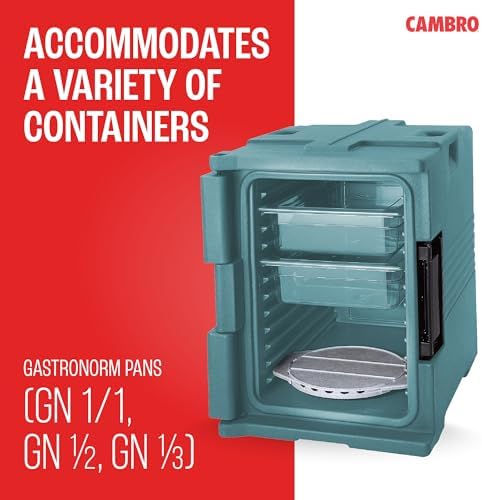 Insulated Food Pan Carrier - Hotbox for Catering & Transport - UPC400 Series (Slate Blue), alternate view 6