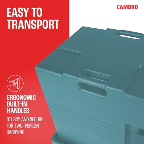Insulated Food Pan Carrier - Hotbox for Catering & Transport - UPC400 Series (Slate Blue), alternate view 7