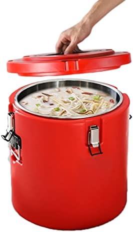 Insulated Soup Pan Carrier Portable Commercial Hot -Cold Hot Box Food Warmer Large Insulation Barrel Cooler
