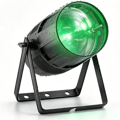 IP65 Waterproof 300W LED COB Par Light, RGBW 4in1, Zoom & Wash in RGBW