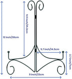 Iron Plate Stand for Display with Folding Design, Picture Stands for Tables, 12 Inch Large Easels for Displaying, alternate