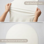 Ivory Arch Backdrop Cover Set of 2, 7.2FT&6FT in 7.2FT/6FT in Ivory, alternate view 4