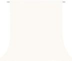Ivory Photography Backdrop for Photoshoot, Fabric 10x20ft in 10x20ft