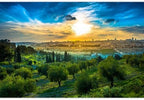 Jerusalem Backdrop Sunset Cityscape View of Old City 10x8ft in 10x8ft, alternate view 2