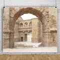 Jerusalem Buildings Israel Old City Backdrop 10x10ft Banner in 10x10ft