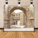 Jerusalem Buildings Israel Old City Backdrop 10x10ft Banner in 10x10ft, alternate view 2
