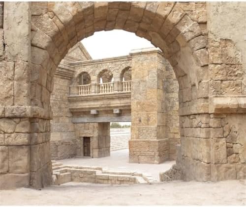 Jerusalem Buildings Israel Old City Backdrop 10x10ft Banner in 10x10ft, alternate view 3
