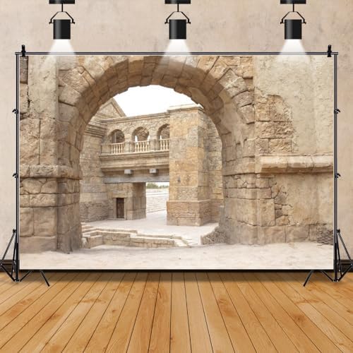 Jerusalem Buildings Israel Old City Backdrop 15x8ft Banner in 15x8ft, alternate view 2