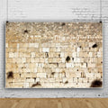 Jerusalem Wailing Wall Backdrop Israel Banner 5x3ft in 5x3ft