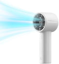 JISULIFE Handheld Turbo Fan Life10S, 28H Max Runtime, Strong Wind, Gray in Gray
