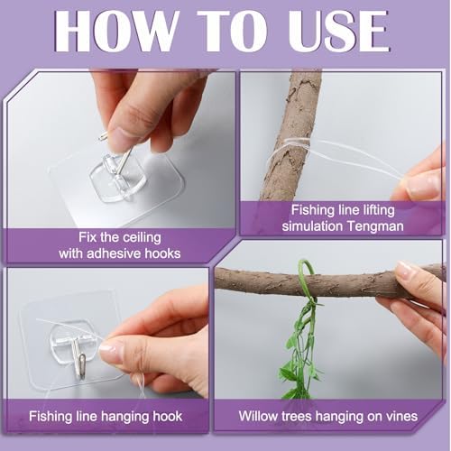 Jungle Theme Decoration Set, Purple and Pink, Wisteria, 45 Pcs, alternate view 4
