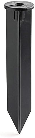Kichler Landscape Lighting Stake, Black, 14" Accessory in Black