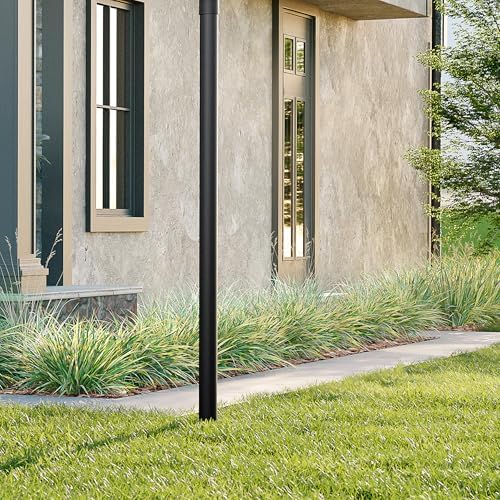 Kichler Outdoor Light Post, Black in Black, alternate view 2