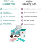 Kids Chocolate Making Kit | Real Reusable Candy Tools | Ages 6-12 in child-size in Teal, alternate view 5