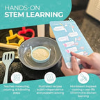 Kids Pancake Making Kit | Learn to Cook Breakfast | Ages 5-12 in YOUTH in Multi, alternate view 3