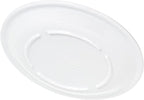Kingline Reusable Plastic Plate Appetizer Plate for Home and Restaurant, Melamine, 5.5 Inches, White, (Pack of, alternate
