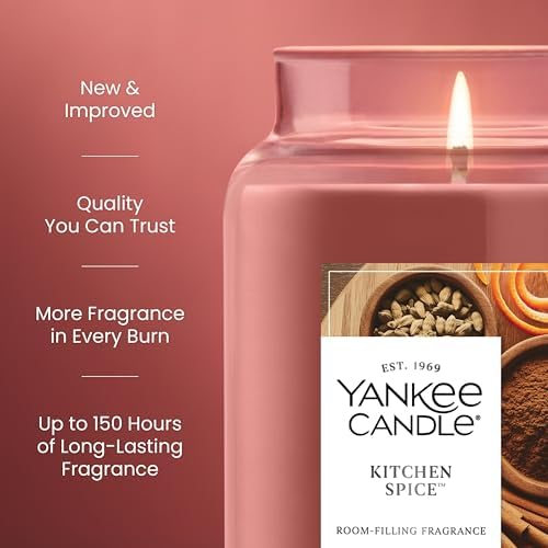 Kitchen Spice Scented Candle, 22oz Large Jar, alternate view 3