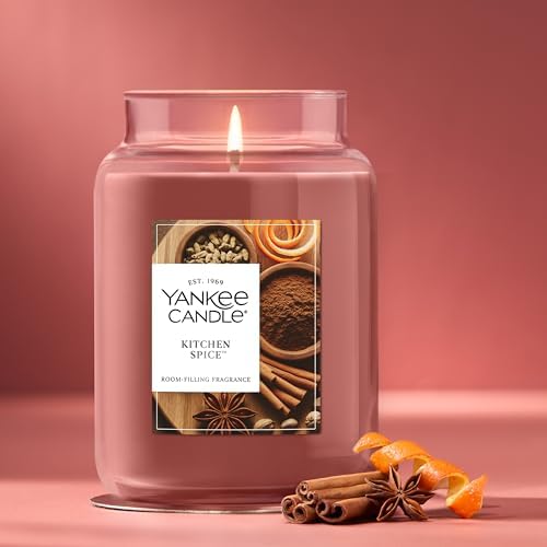 Kitchen Spice Scented Candle, 22oz Large Jar, alternate view 4