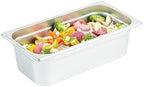 Kitchen Tek 1/3 Size Steam Table Pans, 12 Anti-Jam Steam Pans - Lids Sold Separately, 4” Deep, 24 Gauge, alternate view 3