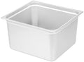 Kitchen Tek 2/3 Size Steam Table Pans, 6 Anti-Jam Steam Pans - Lids Sold Separately, 8” Deep, 24 Gauge Stainless