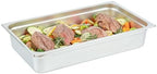 Kitchen Tek Full Size Steam Table Pans, 6 Anti-Jam Steam Pans - Lids Sold Separately, 4” Deep, 24 Gauge, alternate view 3