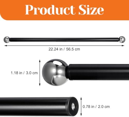 Lamp Post Cross Arm Outdoor Lamp Post Black Metal Silver, alternate view 4