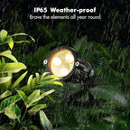 Landscape Lighting - 6W RGB Color Changing Halloween Landscape Lights 120V Christmas Outdoor LED Spotlight with, alternate