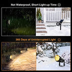 Landscape Lights - 5W 110V Outdoor Spotlight - Waterproof IP65-3000K Warm White LED Landscape Lights - 5ft Cable, alternate