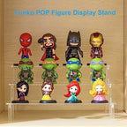 Large Acrylic Display Risers, Perfume Stand Organizer, Clear Acrylic Shelf Risers for Display Stands for Food, alternate view