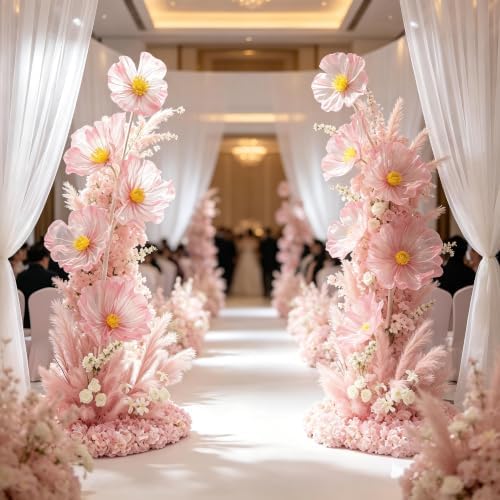 Large Artificial Flower Arrangement with Stand, Floor Floral Decor, alternate view 4