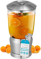 Large Beverage Dispenser with Stand, 3 Gallon