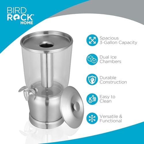 Large Beverage Dispenser with Stand, 3 Gallon, alternate view 3