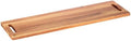 Large Charcuterie Board - Featuring Built-In Side Handles, 32" Acacia Wood Serving Board for Cheese, Meat &