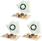 Large Melamine Tray 15" x 11" - Rectangular White Serving Tray and Platter for Food, Appetizers, Cookies, Grill