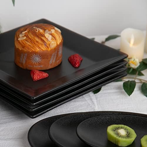 Large Oval Serving Platters, 16"/14"/10" Porcelain Serving Platters for Party, BBQ, Stackable Serving Trays, alternate view 6