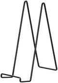 Large Plate Holder Display Stand - 12 inch Super Tall Big Plate Stands for Heavy Duty Display - Metal Picture