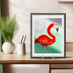 Large Plate Holder Display Stand - 12 inch Super Tall Big Plate Stands for Heavy Duty Display - Metal Picture, alternate view