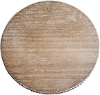 Large Round Wood Risers for Display, 11.75" Decorative Rustic Farmhouse Cake Stand Pedestal Tray for Home and, alternate view
