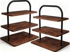 Large Wooden Cupcake Stand, 3 Tier Cupcake Tower Stand for 50 Cupcakes, Dessert Stand Display for Party