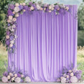 Lavender Purple Backdrop Curtain for Parties Backdrop Drape 10x10FT in 10FTx10FT in Lavender Purple