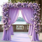 Lavender Purple Backdrop Curtain for Parties Backdrop Drape 10x10FT in 10FTx10FT in Lavender Purple, alternate view 4