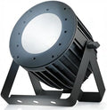 LED COB 200W Par Lights, Cool White and Warm White Stage Wash Lights in Black