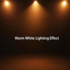 LED COB 200W Par Lights, Cool White and Warm White Stage Wash Lights in Black, alternate view 5