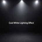 LED COB 200W Par Lights, Cool White and Warm White Stage Wash Lights in Black, alternate view 6