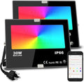 Led Flood Light 30W, 300W Equivalent Outdoor Color Changing Lights