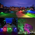 Led Flood Light 30W, 300W Equivalent Outdoor Color Changing Lights, alternate view 2