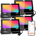 LED Flood Light Outdoor 50W, 500W Equivalent RGB Landscape Lighting