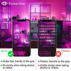 LED Flood Light Outdoor 80W, 800W Equivalent RGB Landscape Lighting, alternate view 6